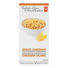 President's Choice Deluxe White Cheddar - Macaroni & Cheese Dinner - 200g - CanadianCatalog